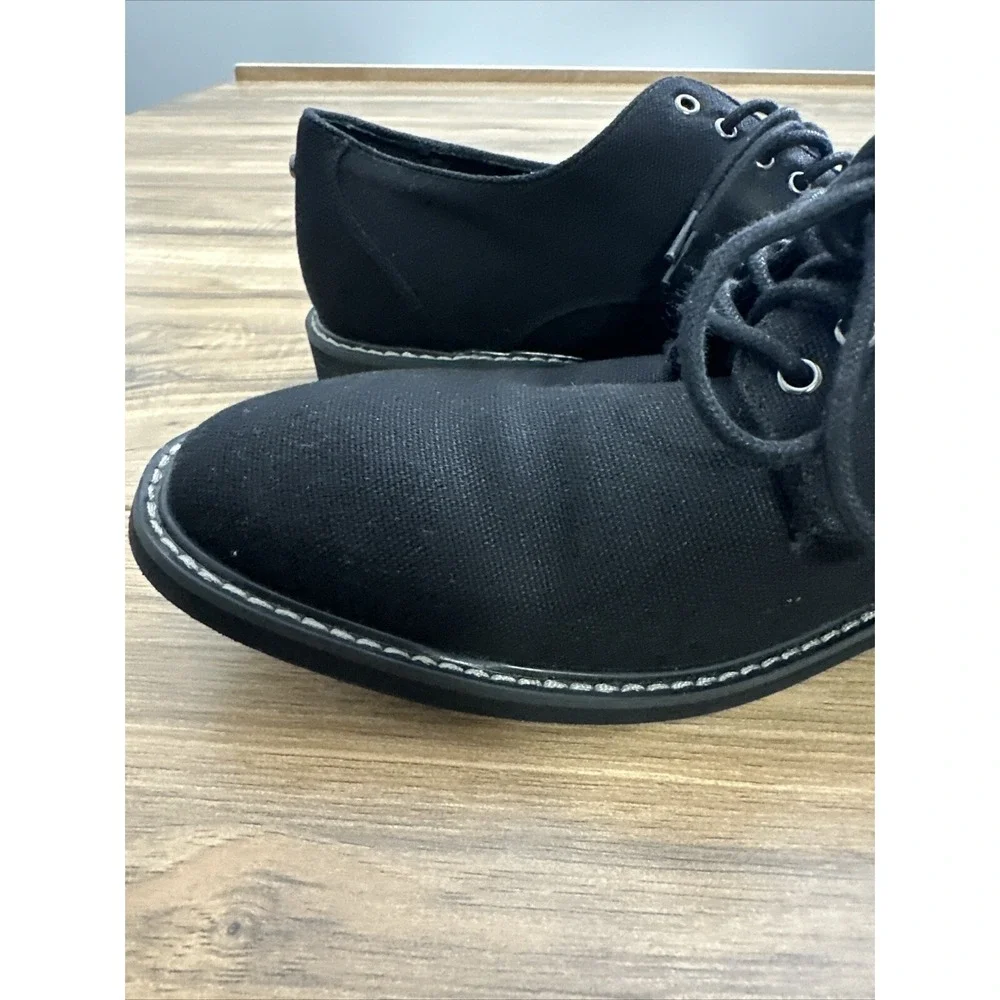 Men's Guess Denim Black‎ Oxford Dress Shoes Size 10.5 Lace Up